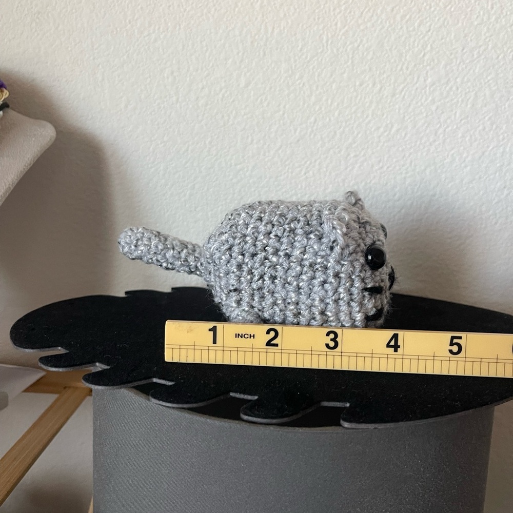 Handmade Crochet Cat - Picture 11 of 13